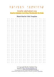 Braille Alphabet Chart For Kids Pdfs Flash Cards
