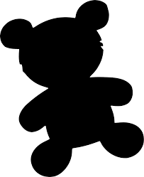 Download Teddy Bears Png Download Png Teddy Bear Silhouette Vector 534542 Vippng