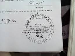 Contact them if you need to verify any document for legal purposes or taking an oath. Commissioner Of Oath Kuat Songlap