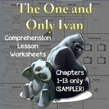 The One And Only Ivan Novel Study Freebie One And Only Ivan Reading Workshop Mini Lessons Novel Studies