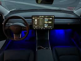 Ambient Colored Led Lighting Upgrade Kit Tesla Tesla Interior Tesla Model