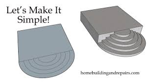 Find images of half moon. Learn How To Layout Half Circle Stairway Designs Ideas For Architecture And Building Youtube