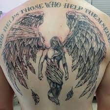 Angel Tattoo Images Designs Fallen Angel Tattoo Girl Tattoos Tattoos On Back
