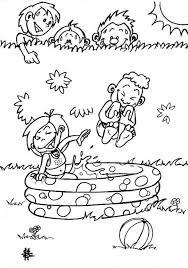 Enjoy this activity even more by adding some color. 9 Pics Of People Swimming Coloring Pages Swimming Pool Coloring Coloring Home