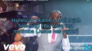 Hallelujah Nkateko Lyrics Joyous Celebration Elyrics Net