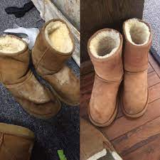 Wipe with a microfiber cloth. Cobbler S Advice How To Remove White Salt Stains From Suede Without Damaging The Boots Cleaninginstructor Com Ugg Boots Boots Cleaning Ugg Boots