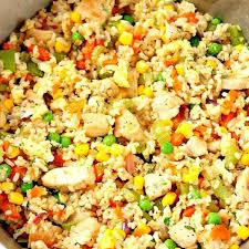 Season with salt and pepper on both sides. Easy Chicken Fried Rice Healthy Takeout Crunchy Creamy Sweet