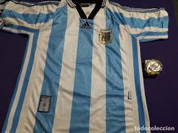 Short adidas retro vintage selección alemania fútbol talle s. Camiseta Seleccion Argentina 98 Orig Adidas Con Buy Football T Shirts At Todocoleccion 211732055