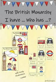 Monarchy I Have Who Has Unterrichtsmaterial Im Fach Englisch Britische Monarchie Unterrichtsmaterial Englisch Grundschule