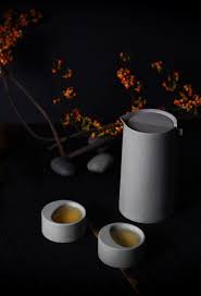 一葉漱石杯壺組 灰 hermitage grey 茶杯 茶壺 koan 茶具 茶杯 pinkoi tea pot set tea pots tableware
