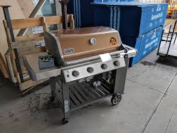 Normally it is just the two of us eating but the grilling surface is huge and easily accommodates cooking for a crowd. Still Weber Deals At Lowe S Copper E 410 For 360 Grilling