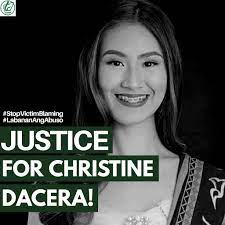 First chapter latest chapter list chapter. After Careless Handling Of Christine Dacera S Case Groups Urge Transparent Investigation