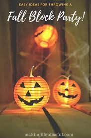 52 halloween party ideas that'll save you money. Easy Ideas For A Fall Block Party Making Life Blissful