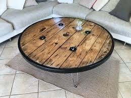 table basse bobine de boks table basse touret table basse touret