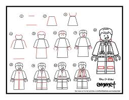 How To Draw Emmet From The Lego Movie Art For Kids Hub Art For Kids Hub Art Drawings For Kids Drawings