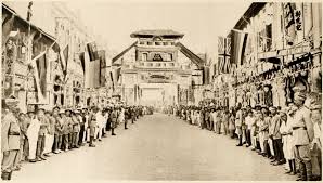 Lee, h., shah, s., & agarwal, r. Triumphal Arch In High Street Jln Tun H S Lee Welcoming Prince Of Wales In 1922 Photo Kuala Lumpur Historical Photos