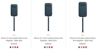 Nillkin qin series leather case for apple iphone 11 pro max (6.5). You Can Now Buy Apple S Iphone 12 Leather Sleeve With Magsafe In Canada Iphone In Canada Blog