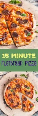 Easy Flatbread Pizza Recipe In Just 15 Minutes Recipe Flatbread Pizza Food Recipes Real Food Recipes