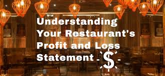 Deducting expenses for the running. Understanding A Restaurant Profit And Loss P L Statements