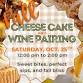 Fall Cheesecake and Wine Pairing | Sat. Oct. 25th event image