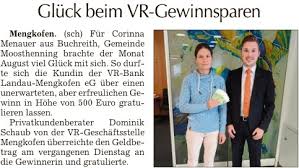Die mitgliedschaft ist das fundament der rechtsform eingetragene genossenschaft (eg). Presse 2019 Vr Bank Landau Mengkofen Eg