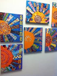 End Of The Year Art Project Collaborative Art Art Projects Homeschool Art