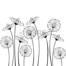 Dessin Noir Et Blanc Banque D Images Et Photos Libres De Droits Broderie En Papier Dessin Fleur Comment Dessiner Une Fleur