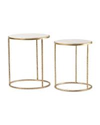 Set Of 2 Marble Accent Tables Bedroom T J Maxx Marble Accent Table Marble Accents Accent Table