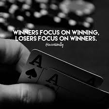 Lots Of People Focusing On The Winner These Days How Bout Focusing On Being A Winner Yourself Millionaire Quotes Motivational Quotes Motivation