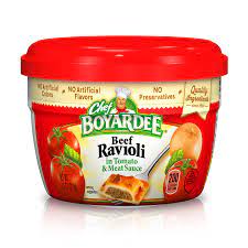 Amazon Com Chef Boyardee Beef In Tomato Meat Sauce Ravioli 7 5 Oz Pack Of 12 Packaged Pasta Dinner Kits Grocery Gourmet Food