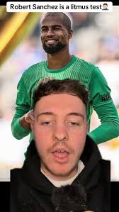 seriously…where does he lie? #chelsea #premierleague #robertsanchez