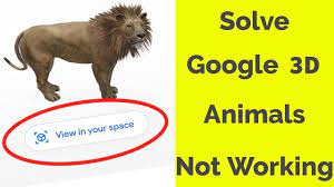 Fix Google 3d Animals Not Working View In Your Space Option Not Showing In Samsung Redmi Android Youtube