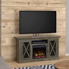 Birch Lane Tv Stand With Fireplace Jennings Tv Stand For Tvs Up To 60 Tv Stand Grey Tv Stand Cool Tv Stands