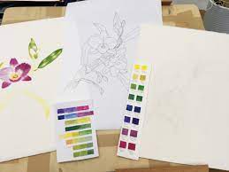 How To Paint An Orchid In Watercolour