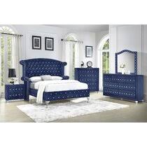 Navy blue velvet bed and what else?! Blue Bedroom Sets You Ll Love In 2021 Wayfair