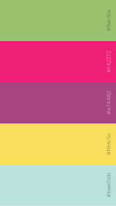 Here is the decent list of pink color with hex codes. Bright And Punchy Color Palette For Mobile App Color Palette Pink Green Colour Palette Color Palette Bright