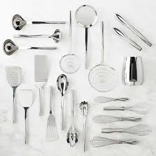 Check spelling or type a new query. Williams Sonoma Signature Stainless Steel Utensils Set Of 21 Stainless Steel Utensils Kitchen Utensils Utensils