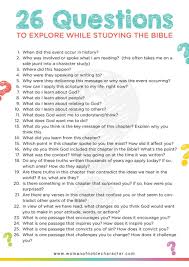 Simple Bible Study Method 26 Questions For Studying God S Word In 2020 Bible Study Scripture Bible Study Lessons Bible Study Guide