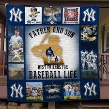This no sew fleece blanket is so easy to make and perfect for gift giving. Father And Son Best Friends Fleece Blanket New York Mets Fans Fathers Day Gifts For Dad By Mojivn On Etsy