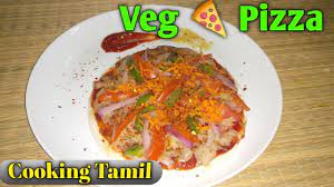 Veg Pizza Recipe At Home In Oven Pizza Recipe In Tamil Without Yeast Veg Pizza Recipe Pizza Recipes Homemade Pizza Recipes At Home