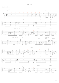 Polyphia tabs with free online tab player. G O A T å‰ä»–è°± Gtpè°± Polyphia