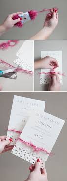 Einladungskarten mit strahlende farben, auf hochwertigem papier und mit einzigartigen designs. Selbst Gemacht Ist Schoner Diy Bastelideen Einladungskarten Hochzeit