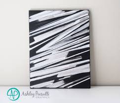 Black And White Contemporary Wall Art Black White Silver Original Abstract Art Stripes Painting Modern Contemporary Wall Art Indi Original Abstract Art Contemporary Wall Art Acrylic Painting Canvas