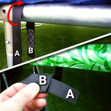 Trampoline anchor kits are made from high quality galvanized steel to avoid corrosion and rust. How To Secure A Trampoline For High Winds Buy Trampoline Tie Down Kit