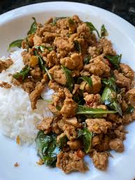 When the oil is hot and sizzling, drop in the egg. Thai Basil Chicken Pad Ka Prao Gather N Share