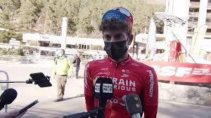Rui alberto faria da costa (por) uae team emirates. Gino Mader Interview At The Finish Paris Nice Stage 7 Youtube