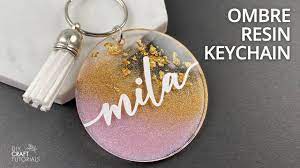 Amazing Ombre Resin Keychain How To Make Resin Keychains Diy Craft Tutorials Youtube Diy Resin Keychain How To Make Resin Diy Keychain