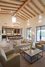 If possible, find a dining room table that is easy to move and can be pushed up against the wall to use as a desk or console. Stunning Open Concept Living Room Ideas