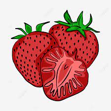 Cartoon Strawberry Clipart Transparent Background, Buah Strawberry Cartoon  Vector, Buah Strawberry, Vector, Clipart PNG Image For Free Download