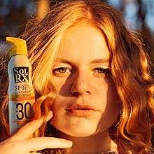 Amazon.com: SolRX Sport Sunscreen SPF 30 Dry Spray, 6 oz